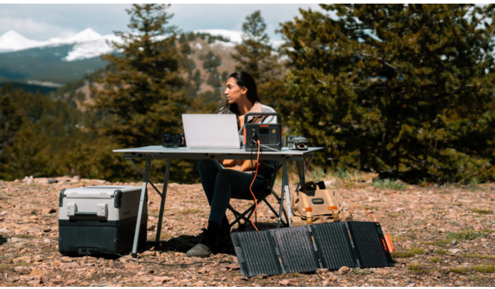 Drone flying above mountains capturing aerial photography skills