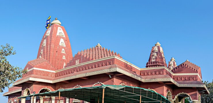 Nageshwar Jyotirlinga Temple near Dwarka, Gujarat, one of the twelve sacred Jyotirlinga shrines of Lord Shiva