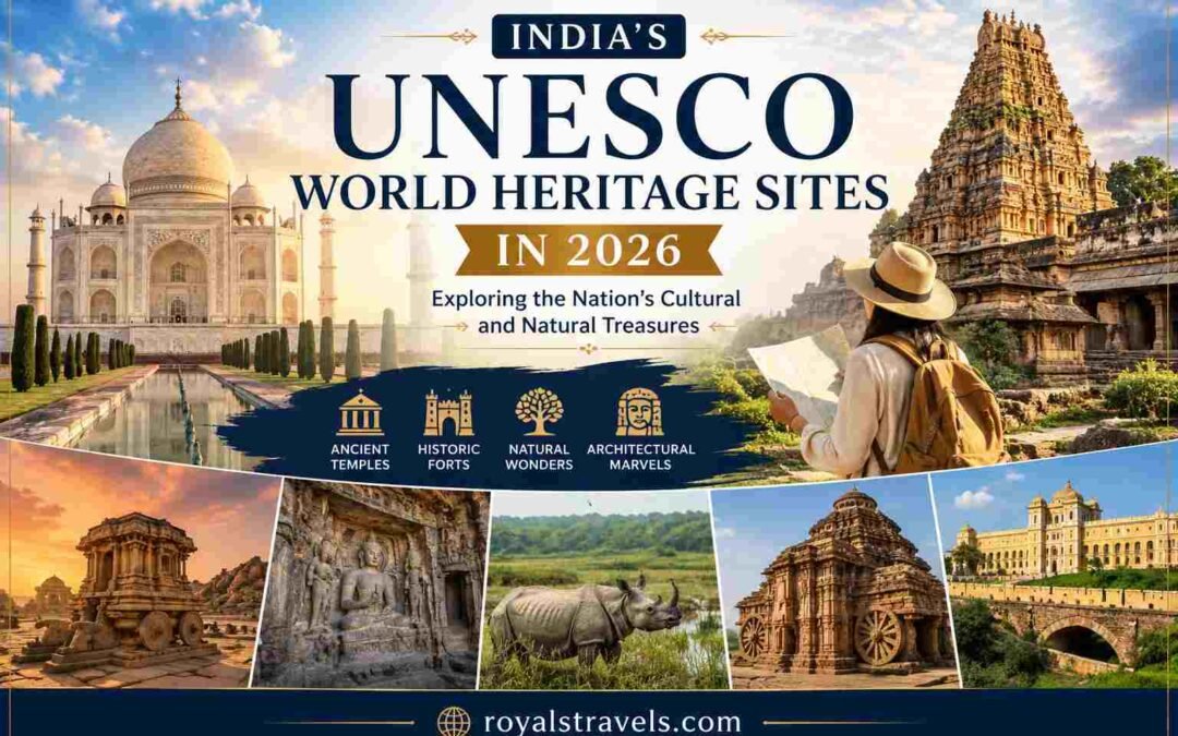 India’s UNESCO World Heritage Sites in 2026: A Journey Through History, Culture, and Natural Wonders